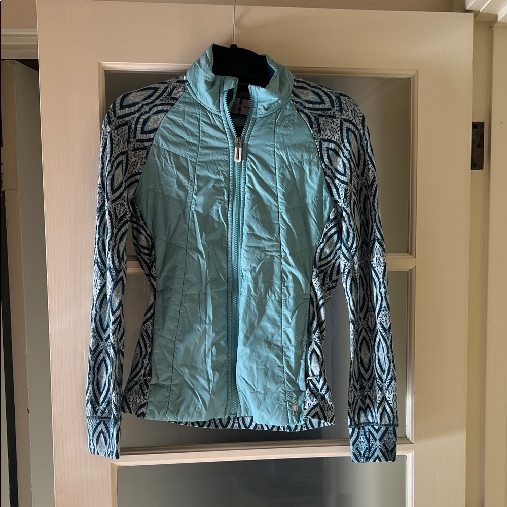 Smartwool Women's Teal full zip jacket